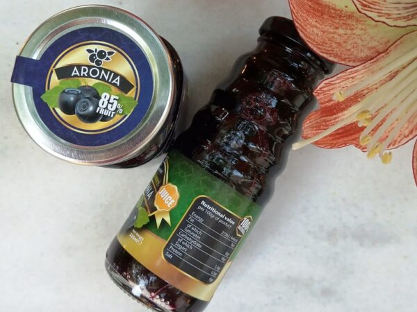 PELLA BERRIES ΑΡΩΝΙΑ ΜΑΡΜΕΛΑΔΑ ΚΑΙ ΧΥΜΟΣ