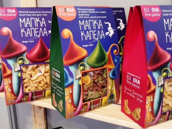 EUZOIA FINE PASTA MAΓΙΚΑ ΚΑΠΕΛΑ TRICOLORE